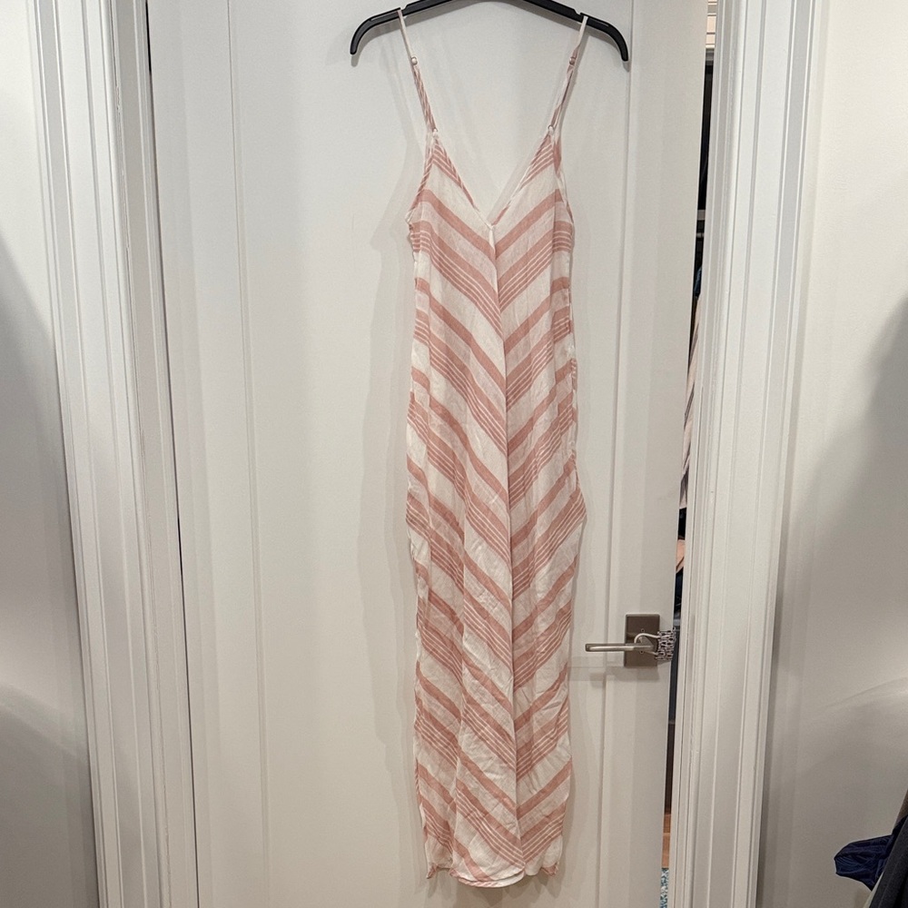 Elan Beach Maxi Cover Up Dress with Pockets! Size S - Picture 8 of 8